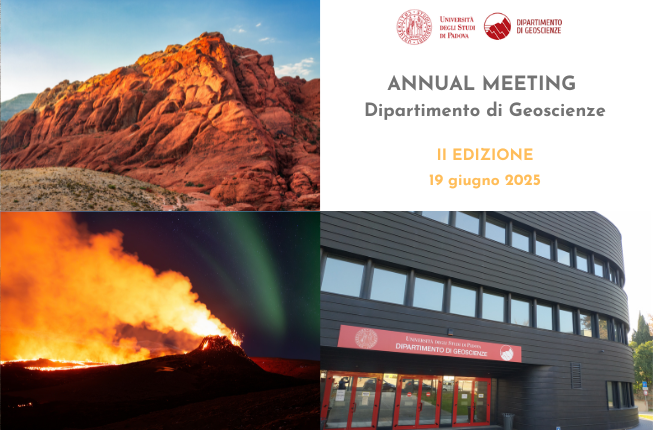 Collegamento a Meeting Annuale del Dipartimento di Geoscienze: connettere ricerca e persone