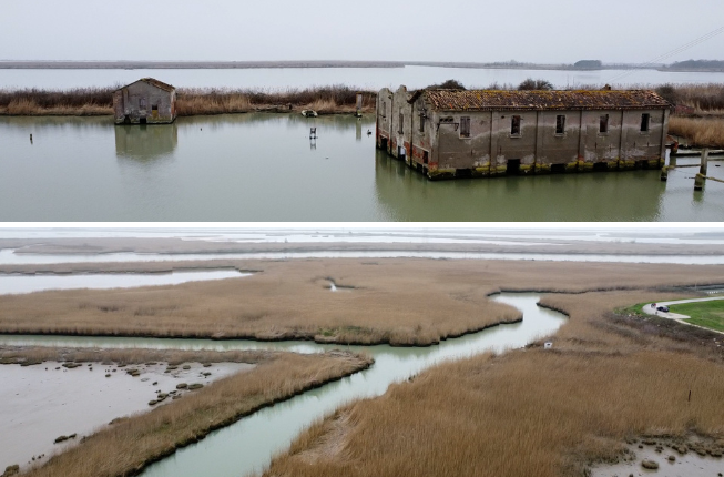 Collegamento a Isola della Batteria: quando il fiume ridisegna la terra 