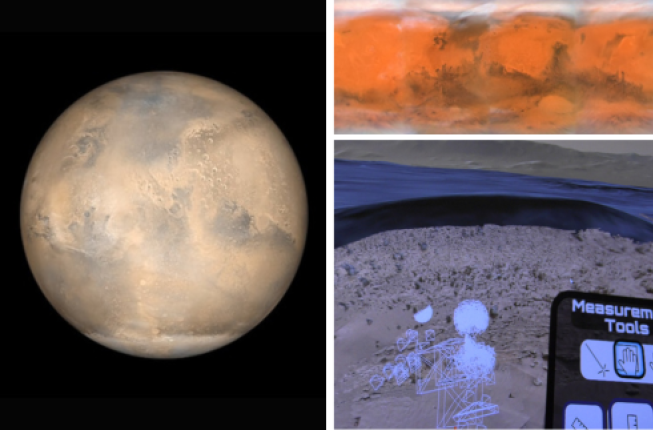 Collegamento a La storia del clima nei sedimenti marziani