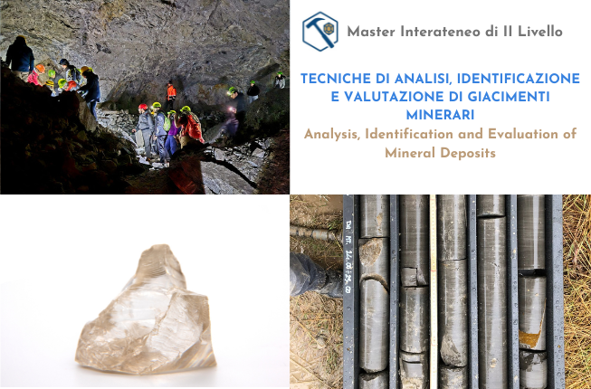Collegamento a Dal Gennaio 2026 parte la prima edizione del Master Interateneo di II Livello in Tecniche di Analisi, Identificazione e Valutazione dei Giacimenti Minerari